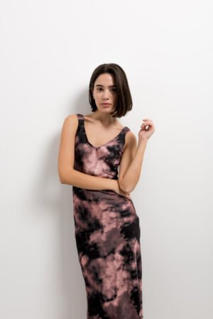 VESTIDO TIE-DYE ESTAMPA