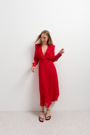 VESTIDO MIDI GASA