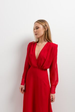 VESTIDO MIDI GASA