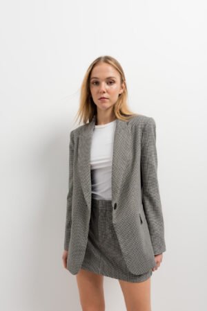 HOUNDSTOOTH BLAZER